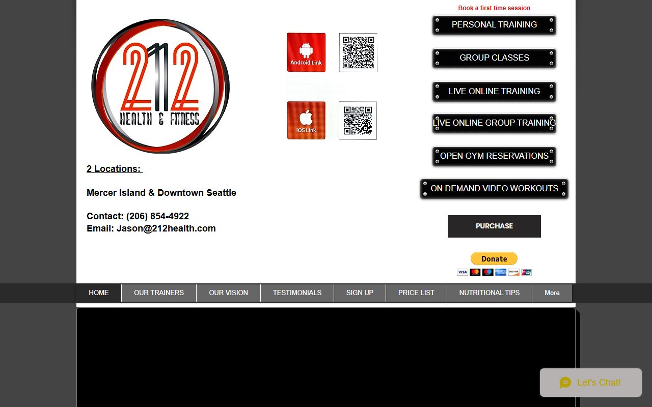 212 Health & Fitness LLC