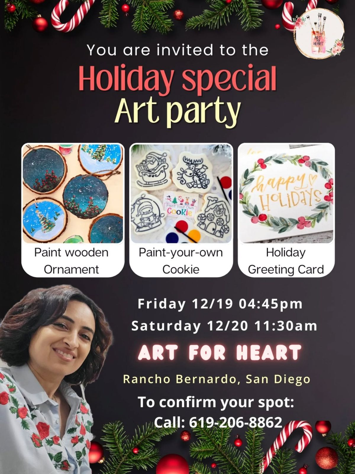 Art For Heart | Art class in San Diego | Art classes for kids & adults photo 4