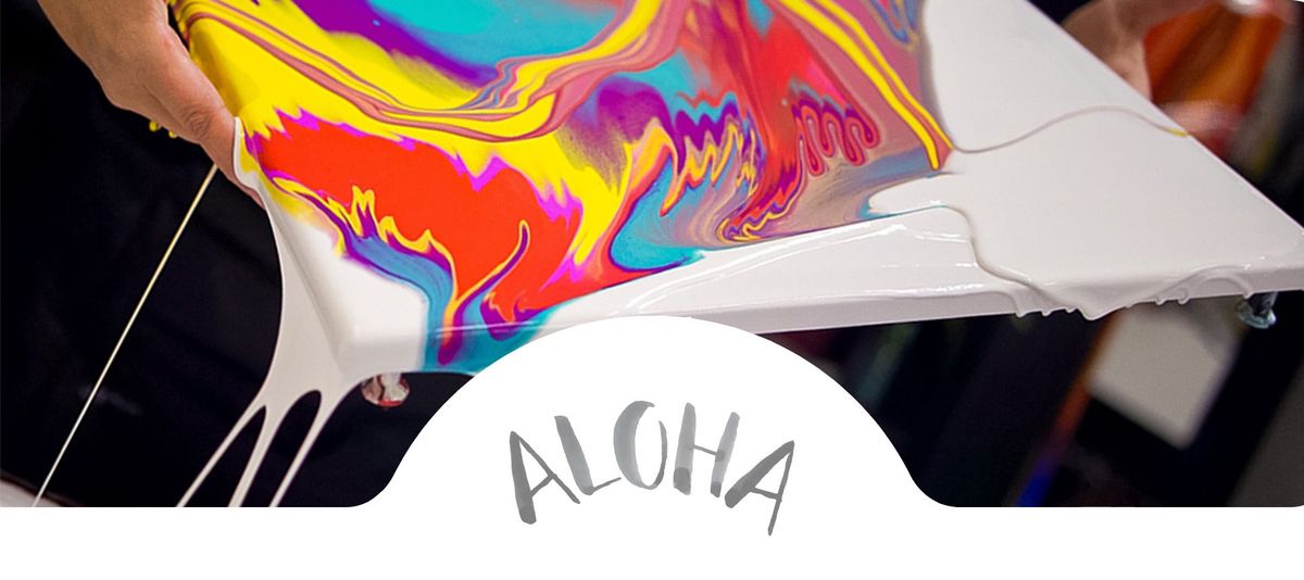 Hawaii Fluid Art