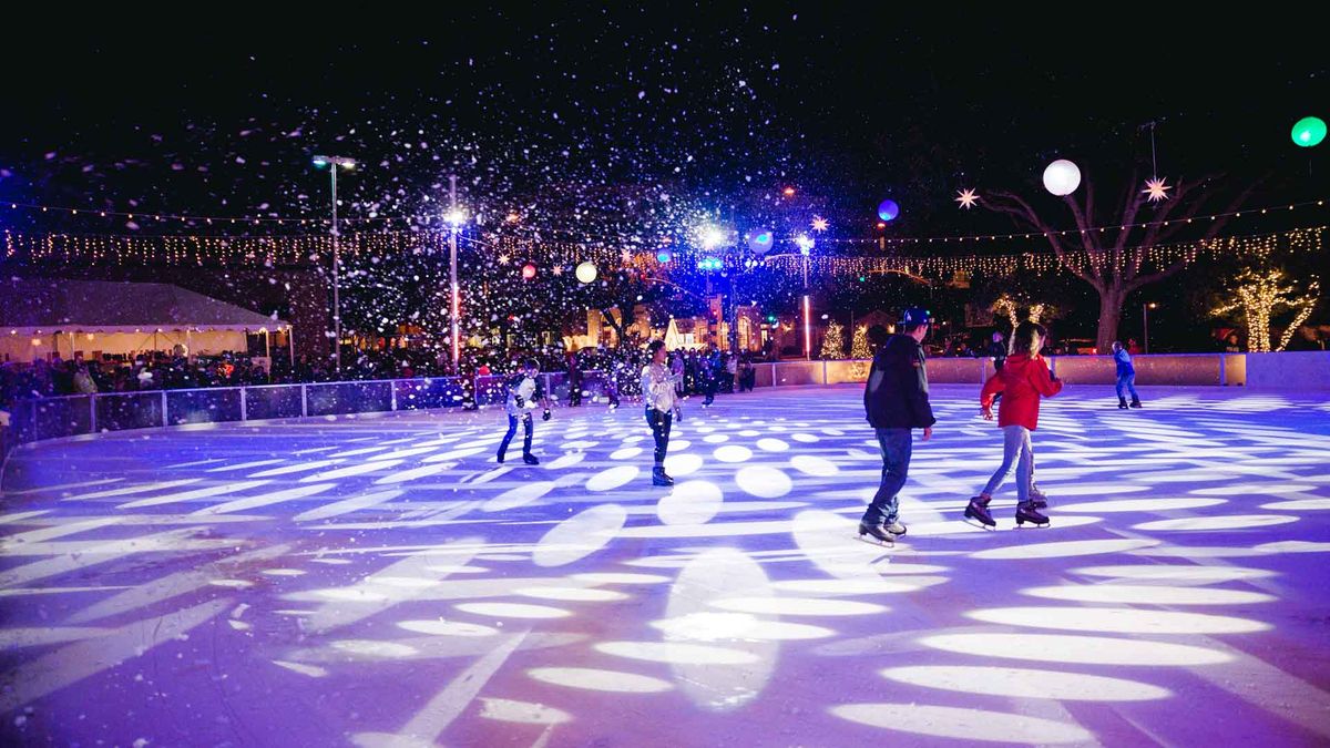 Ice at Santa Monica